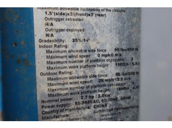 剪式升降机 Genie GS1932 E-Drive Several In Stock, 8m Working Height:图5 剪式升降机 Genie GS1932 E-Drive Several In Stock, 8m Working Height:图5