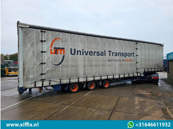 低装载半拖车 Meusburger 3-ass. Mega Semi dieplader met huifopbouw：图4