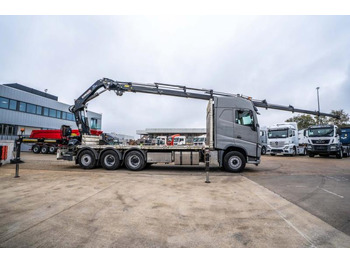 栏板式/ 平板卡车, 起重车 Volvo FH 420 - HIAB 377-E8 -HIPRO/ 8xhydr.:图3 栏板式/ 平板卡车, 起重车 Volvo FH 420 - HIAB 377-E8 -HIPRO/ 8xhydr.:图3