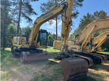 轮式挖掘机 Komatsu PW 160-7：图2