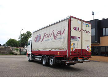 侧帘卡车 MAN TGX 26.440 * EURO5 * 6X2 * LIFT AXLE *：图3