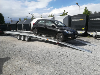 自动转运拖车 Cartrailer 3500 easyload knicklader 855x205cm Tridem 14" 3500kg für 2 PKW Modell 21：图5