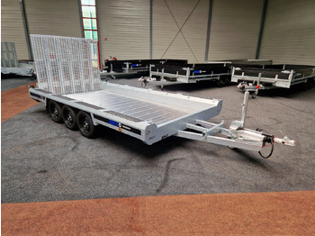 工程机械拖车 HULCO TERRAX-3 Go Getter Aluboden 394x180x27cm Heckrampe 150cm LED Tridem 3500kg：图4
