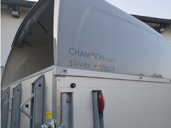 马拖车 Pferdeanhänger Böckmann Champion Esprit C silver black Sattelkammer Trittschutz 2400kg preorder 24：图5