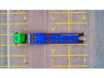 新的 低装载半拖车 STU 5 Axle Hydraulic Steering Extendable Low Laoder:图3 新的 低装载半拖车 STU 5 Axle Hydraulic Steering Extendable Low Laoder:图3