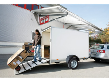 新的 封闭厢式拖车 Humbaur Koffer HK 132513-15P, 1,3 t. 2510 x 1310 x 1520 mm：图2