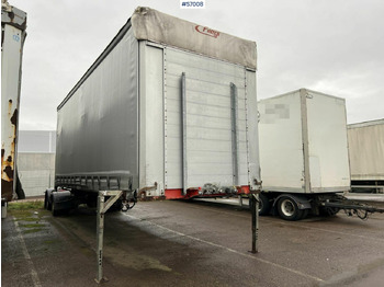 侧帘半拖车 Fliegl SZS380 Link-Trailer：图2