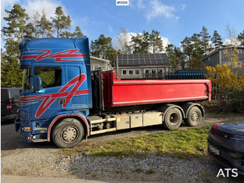 栏板式/ 平板卡车 Scania R164 580 6X2 truck with flatbed:图3 栏板式/ 平板卡车 Scania R164 580 6X2 truck with flatbed:图3