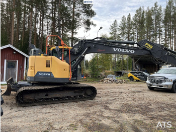 履带式挖掘机 VOLVO ECR145 EL Excavator with attachments：图4