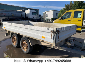 低装载拖车 Humbaur SDAH 3-Seiten-Kipper+Tieflader Tandem off.Kasten：图2