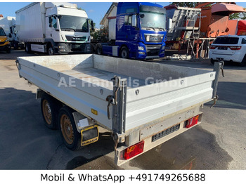 低装载拖车 Humbaur SDAH 3-Seiten-Kipper+Tieflader Tandem off.Kasten：图5
