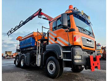 吊钩升降车, 起重车 MAN TGS 28.400 6x4-4 BL Palfinger PK12002 Kran Euro5：图3