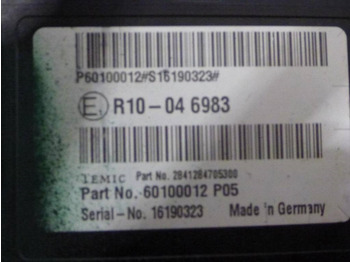 新的 电气系统 适用于 建筑机械 Volvo Styrenhet, VOE 60100012:图3 新的 电气系统 适用于 建筑机械 Volvo Styrenhet, VOE 60100012:图3