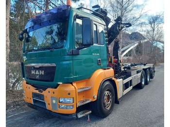 起重车, 吊钩升降车 MAN TGS 35.480 8x4, E5, Fassi F235CXP Kran+Abroll:图2 起重车, 吊钩升降车 MAN TGS 35.480 8x4, E5, Fassi F235CXP Kran+Abroll:图2
