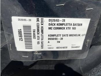 轮胎 适用于 农业机械 Michelin 650/65R38 520/65R28 till Case , MC Cormick：图2