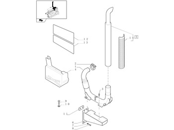 消音器 NEW HOLLAND