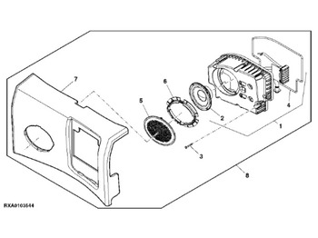 驾驶室和内部 JOHN DEERE