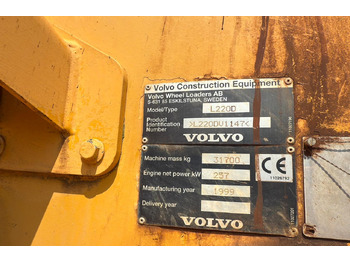 轮式装载机 Pala gommata Volvo L 220：图3