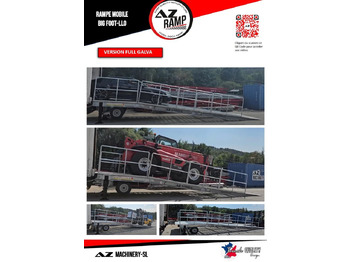 新的 装载坡道 Large Mobile dock ramp, uncouplable AZ RAMP - KING VERSION, BIG FOOT  L20 T-INOX：图3