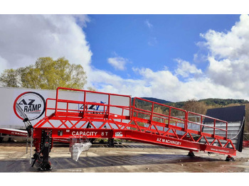 新的 装载坡道 Loading Ramp with with hydraulic tilting bridge -  AZ RAMP - STAR-RL- 20T. 20 ton capacity：图3