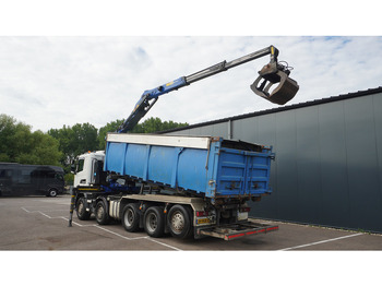 起重车 Scania G 490 10X4 CABLE SYSTEM TRUCK WITH PALFINGER Q180Z95TR CRANE:图3 起重车 Scania G 490 10X4 CABLE SYSTEM TRUCK WITH PALFINGER Q180Z95TR CRANE:图3