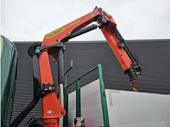 栏板式/ 平板卡车, 起重车 Scania P320 4x2 / PALFINGER PK 14002 CRANE / KRAN：图5