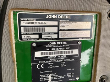 林业收割机 John Deere 1470E：图5