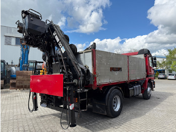 栏板式/ 平板卡车, 起重车 Mercedes-Benz 1840 Actros 2-Seiten-Kipper mit Kran Hiab 125-3 mit Funk:图4 栏板式/ 平板卡车, 起重车 Mercedes-Benz 1840 Actros 2-Seiten-Kipper mit Kran Hiab 125-3 mit Funk:图4