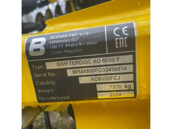 新的 圆盘耙 Bednar SWIFTERDISC XO 8000 F：图4