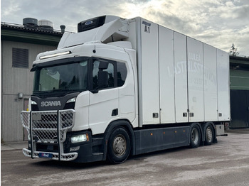 Kylbil Scania R450 B 6X2*4 NB -2017 | Carrier | Full-luft 租赁 Kylbil Scania R450 B 6X2*4 NB -2017 | Carrier | Full-luft：图1