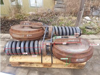 支重轮 适用于 建筑机械 Liebherr R 916：图4