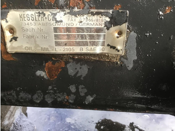 轴及其零件 适用于 移动式起重机 Terex AC 205 axle housing axle 4：图5