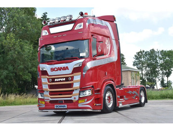 牵引车 Scania R650 V8 NGS 4x2NB - LIKE NEW - RETARDER - FULL AIR - PARK. AIRCO - 4 POINT AIR SUSP. - 2 x FUEL TANKS - ALCOA'S -：图2