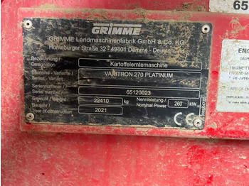 收割机 Grimme VARITRON 270 RS VARIO MULTISEP:图4 收割机 Grimme VARITRON 270 RS VARIO MULTISEP:图4