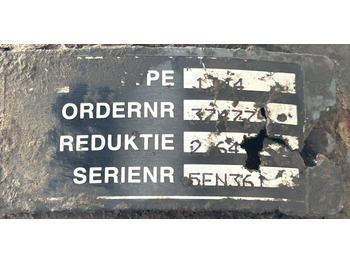 后轴 DAF CF EURO 6 DIFFERENTIAL AXLE：图2