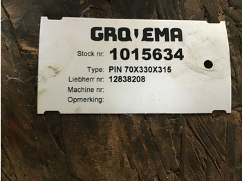 备件 Liebherr Pin 70x330x315：图4
