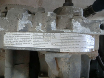 发动机 适用于 建筑机械 CUMMINS NHG-250 MOTORE USATO, IN SMONTAGGIO：图4