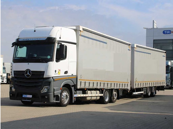 侧帘卡车 MERCEDES-BENZ Actros 2542