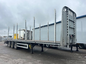 栏板式/ 平板半拖车