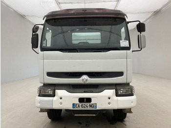 栏板式/ 平板卡车, 起重车 Renault Kerax 420 DCi - 6x4：图2