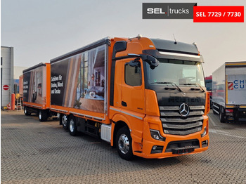 侧帘卡车 Mercedes-Benz Actros 2548 / Retarder / Euro 6E / Aluklappen：图3