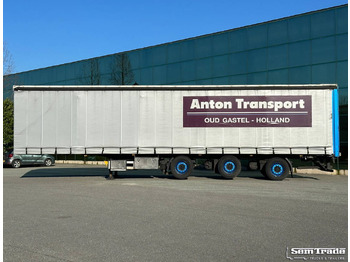 侧帘半拖车 Pacton TRD339 Disc Brakes Sliding Side + Roof 2x Steering Axle 2X Lift Axle Holl：图2
