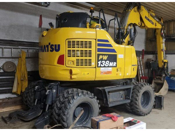 轮式挖掘机 Komatsu PW 138 MR：图2