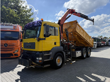 MAN TGA 26.360 6X2 Kipper Kran Palfinger 15500 租赁 MAN TGA 26.360 6X2 Kipper Kran Palfinger 15500：图1