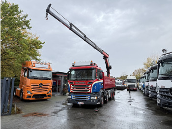 起重车, 翻斗车 Scania R580 V8 8X4 Kipper Kran Palfinger 22002:图2 起重车, 翻斗车 Scania R580 V8 8X4 Kipper Kran Palfinger 22002:图2