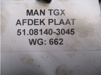 发动机及其零件 适用于 卡车 MAN TGX 51.08140-3045 AFDEK PLAAT EURO 6：图2