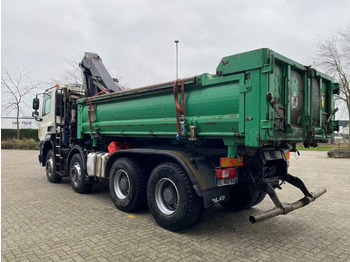 起重车 DAF CF410 / 8X4 / BIG AXLE / FULL-STEEL /2 SIDE TIPPER/ ONLY:363247 KM / AUTOMATIC / EURO-6 / 2014:图3 起重车 DAF CF410 / 8X4 / BIG AXLE / FULL-STEEL /2 SIDE TIPPER/ ONLY:363247 KM / AUTOMATIC / EURO-6 / 2014:图3
