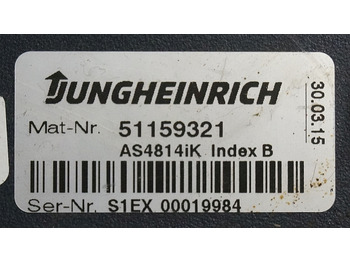 ECU 适用于 材料装卸设备 Jungheinrich 51159321 | Rij/hef regeling drive/lifting controller AS4814Ik Index：图4