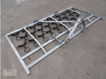 新的 链耙 Vemac Wiesenschleppe 5m 500cm 4reihig Schleppe Egge Striegel Neu：图3