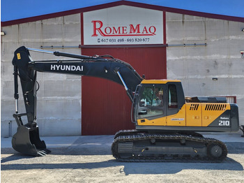 履带式挖掘机 HYUNDAI R210